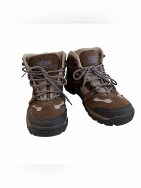 RedHead Women’s Brown and Tan Leather Ankle Lace Up Hiking Boots Sz 10M GUC